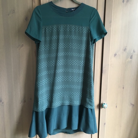 Madewell Green Dot Slowbeat Dress - Picture 5 of 8